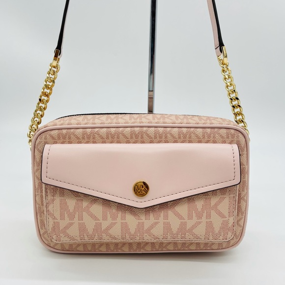 Michael Kors Medium Packet Camera Xbody Bag Ballet - Picture 5 of 13